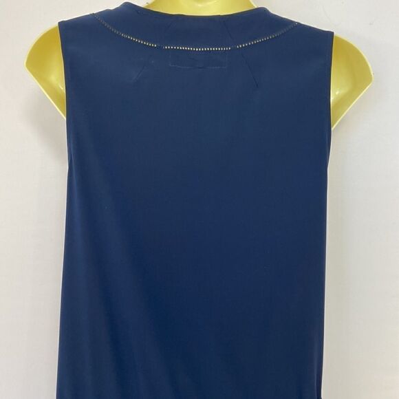 Rag & Bone  Dress Blue Silk Button Down  Shirt Style Excellent~Sz 0~Over… - Picture 8 of 10